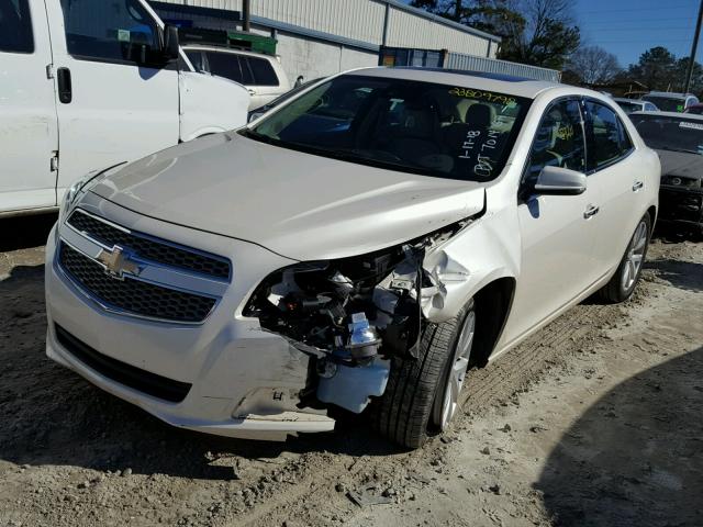 1G11H5SA9DF137014 - 2013 CHEVROLET MALIBU LTZ 白色 照片 2