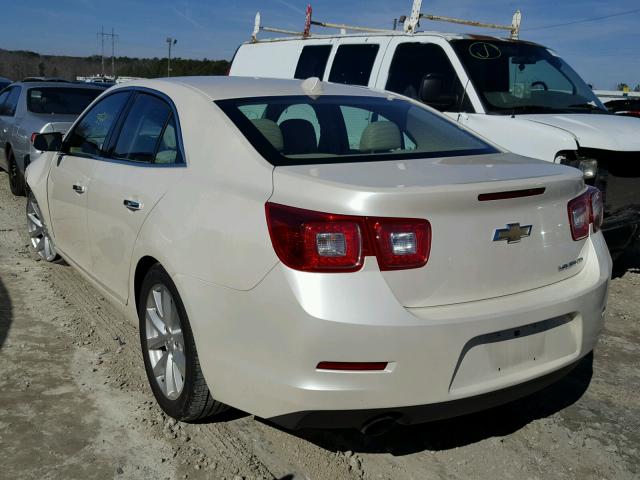 1G11H5SA9DF137014 - 2013 CHEVROLET MALIBU LTZ WHITE photo 3