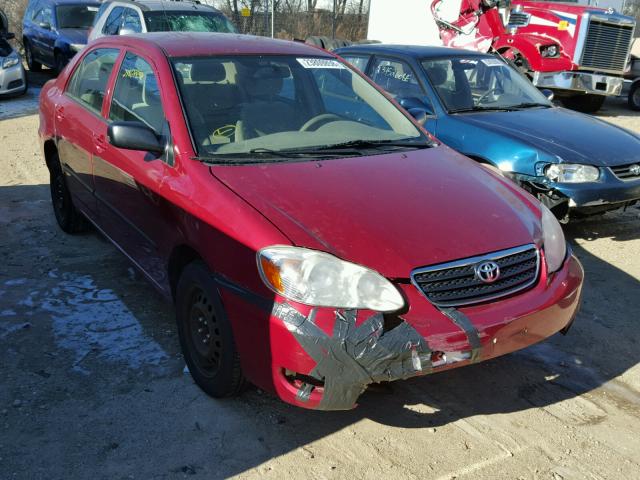 2T1BR32E45C338605 - 2005 TOYOTA COROLLA CE RED photo 1