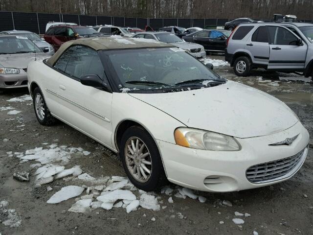 1C3EL45R12N269940 - 2002 CHRYSLER SEBRING BEIGE photo 1