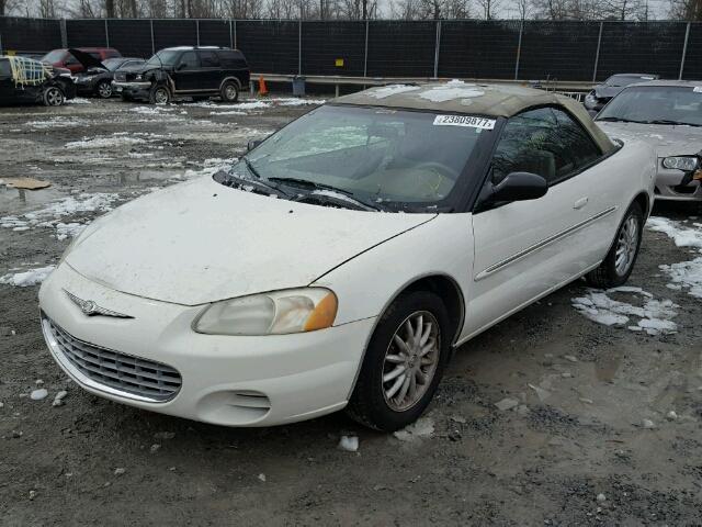 1C3EL45R12N269940 - 2002 CHRYSLER SEBRING BEIGE photo 2