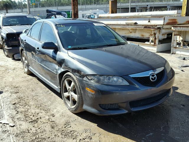 1YVHP80D745N95044 - 2004 MAZDA 6 S GRAY photo 1