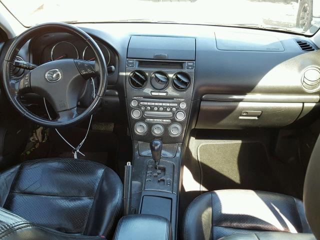 1YVHP80D745N95044 - 2004 MAZDA 6 S GRAY photo 9