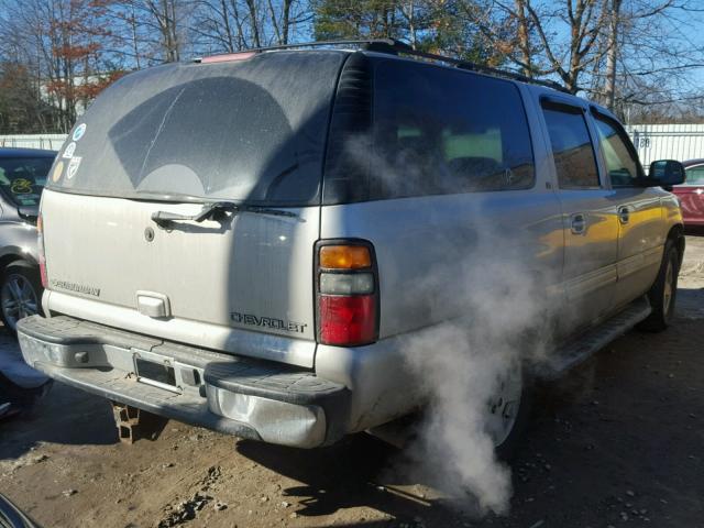 3GNFK16T14G290687 - 2004 CHEVROLET SUBURBAN K GRAY photo 4