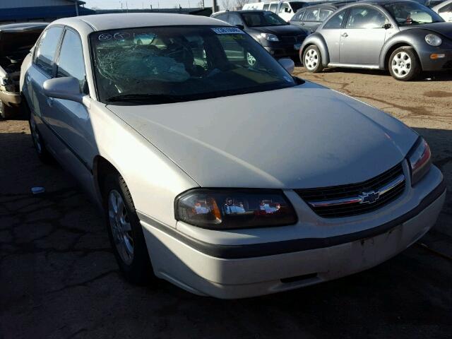 2G1WF52E639387669 - 2003 CHEVROLET IMPALA WHITE photo 1