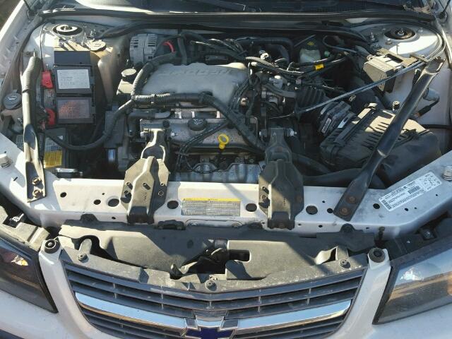 2G1WF52E639387669 - 2003 CHEVROLET IMPALA WHITE photo 7