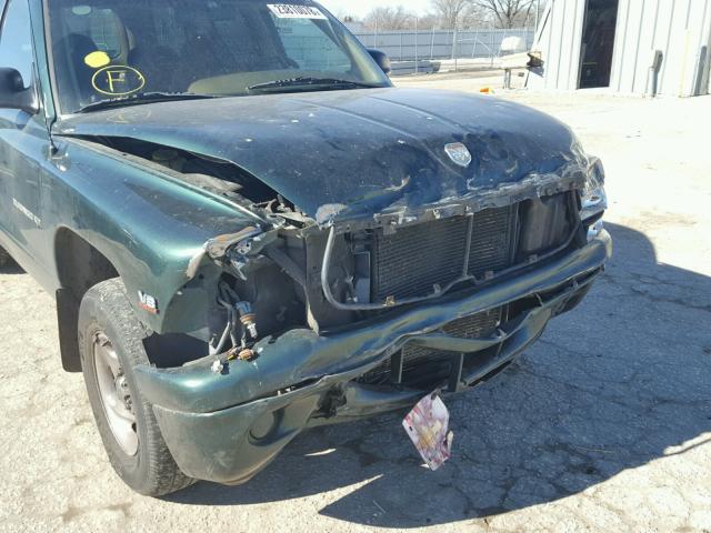 1B4HS28Y5WF227822 - 1998 DODGE DURANGO GREEN photo 9