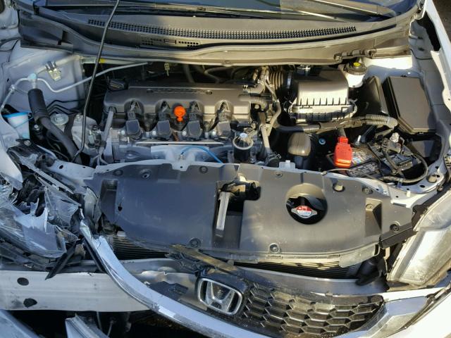 2HGFB2F81FH532795 - 2015 HONDA CIVIC EX ვერცხლისფერი ფოტო 7