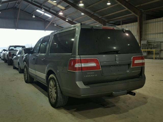 5LMJJ3H54CEL06539 - 2012 LINCOLN NAVIGATOR GRAY photo 3