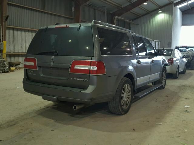 5LMJJ3H54CEL06539 - 2012 LINCOLN NAVIGATOR GRAY photo 4