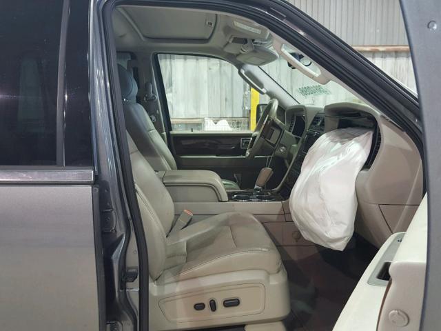 5LMJJ3H54CEL06539 - 2012 LINCOLN NAVIGATOR ნაცრისფერი ფოტო 5