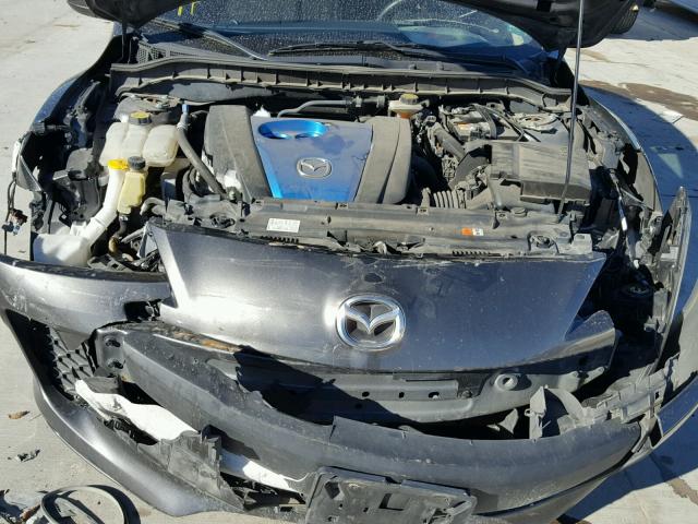 JM1BL1V7XC1608652 - 2012 MAZDA 3 I GRAY photo 7