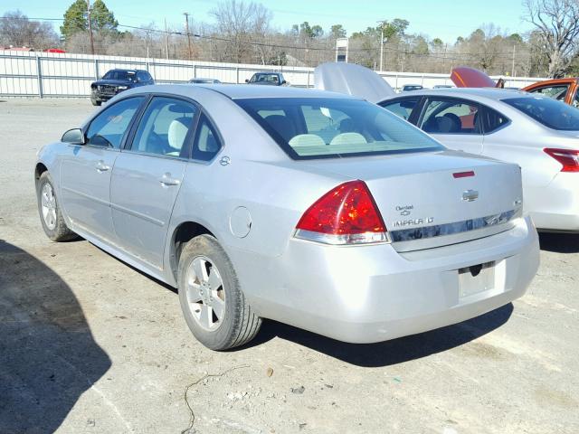 2G1WT57K891167772 - 2009 CHEVROLET IMPALA 1LT SILVER photo 3