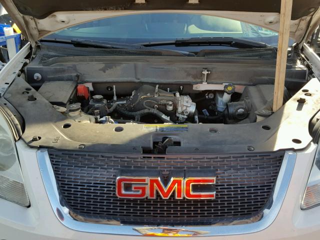 1GKEV33718J139582 - 2008 GMC ACADIA SLT თეთრი ფოტო 7