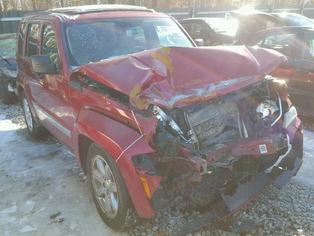 1J8GN58K29W545820 - 2009 JEEP LIBERTY LI RED photo 1