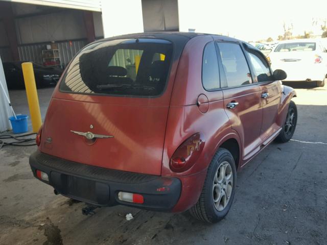 3C8FY68B72T203953 - 2002 CHRYSLER PT CRUISER RED photo 4