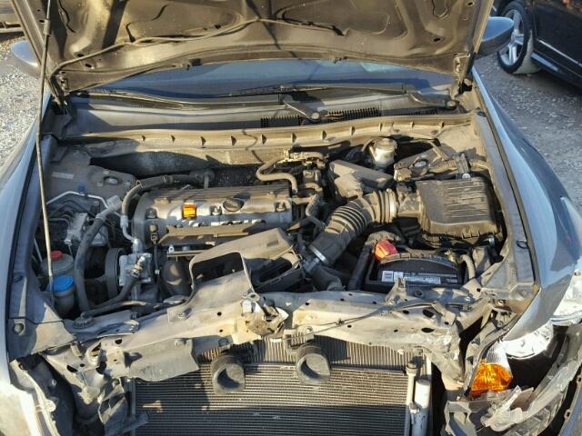 1HGCP26349A054027 - 2009 HONDA ACCORD LX GRAY photo 7