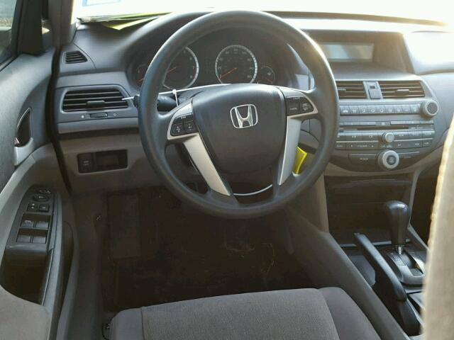 1HGCP26349A054027 - 2009 HONDA ACCORD LX GRAY photo 9