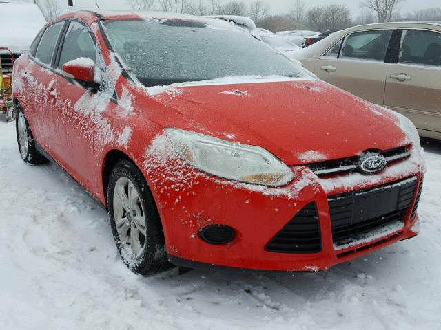 1FADP3F21DL227750 - 2013 FORD FOCUS SE RED photo 1