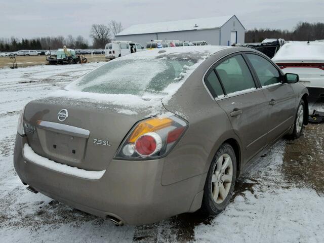 1N4AL21E07N439106 - 2007 NISSAN ALTIMA 2.5 TAN photo 4