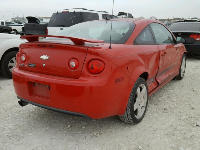 1G1AT18H997190308 - 2009 CHEVROLET COBALT LT RED photo 4