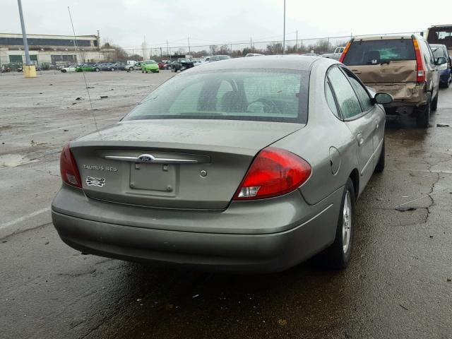 1FAFP55U23A135791 - 2003 FORD TAURUS SES BEIGE photo 4