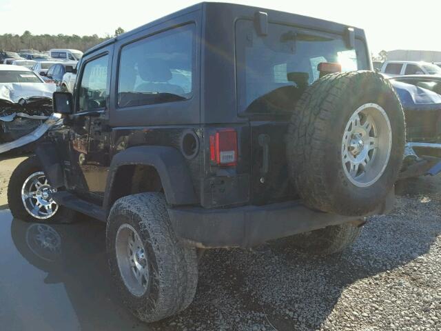 1C4AJWAG9GL132618 - 2016 JEEP WRANGLER S BLACK photo 3