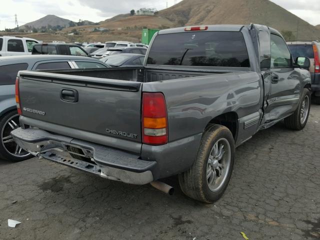 2GCEC19V321378385 - 2002 CHEVROLET SILVERADO GRAY photo 4