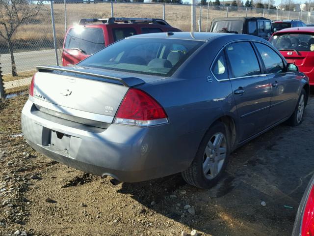 2G1WC581169223179 - 2006 CHEVROLET IMPALA LT SILVER photo 4