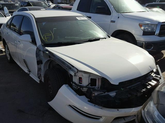 2G1WB57K391155354 - 2009 CHEVROLET IMPALA LS WHITE photo 1