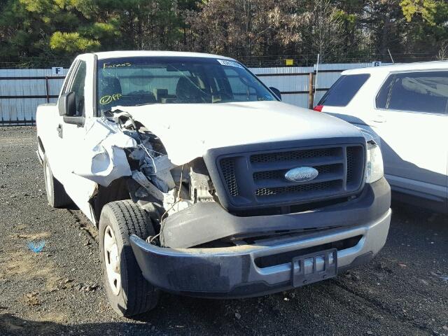 1FTRF12208KD52795 - 2008 FORD F150 Ақ фото 1