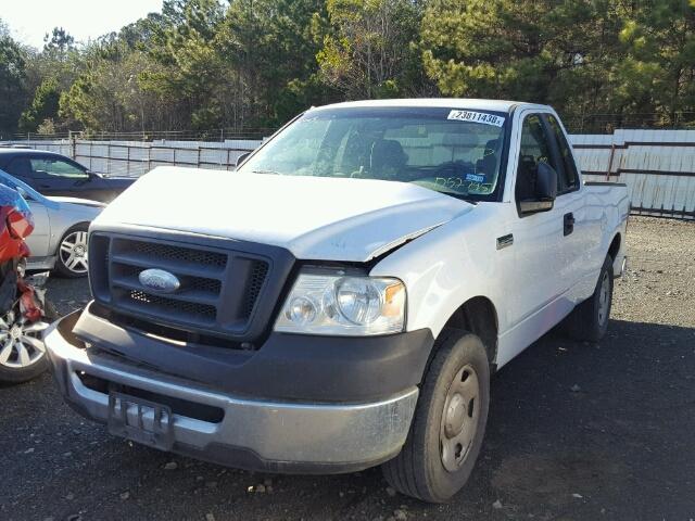 1FTRF12208KD52795 - 2008 FORD F150 Ақ фото 2