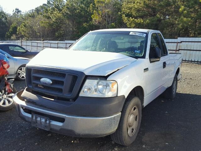 1FTRF12208KD52795 - 2008 FORD F150 WHITE photo 2