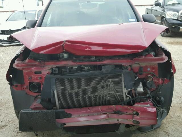 2CNDL63F956187244 - 2005 CHEVROLET EQUINOX LT BURGUNDY photo 9