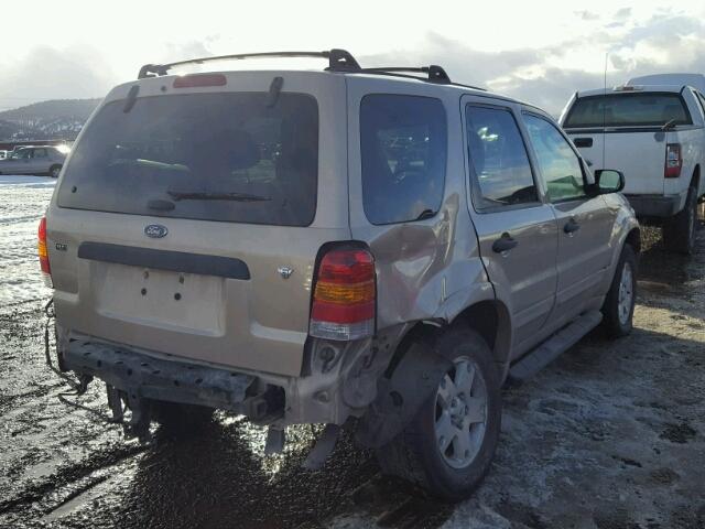 1FMCU93137KB79493 - 2007 FORD ESCAPE XLT GOLD photo 4