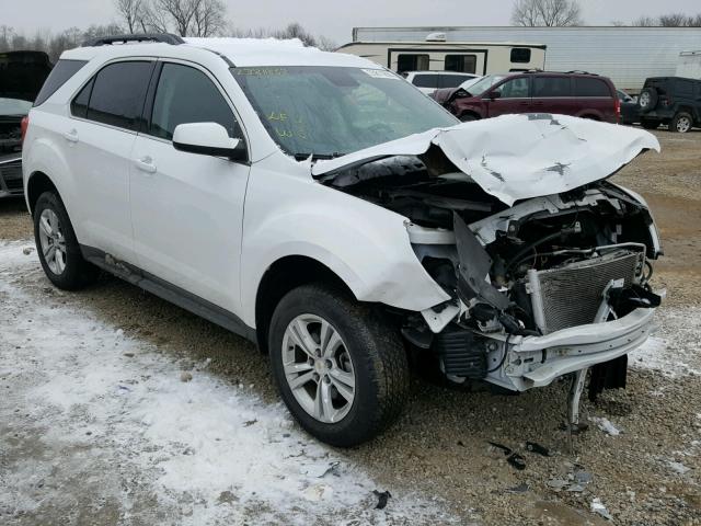 2GNALDEK3D1191654 - 2013 CHEVROLET EQUINOX LT WHITE photo 1