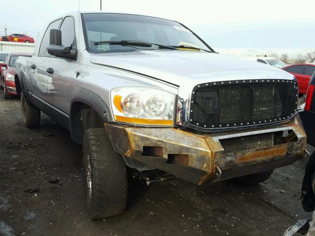 3D7LX39C46G242162 - 2006 DODGE RAM 3500 SILVER photo 1