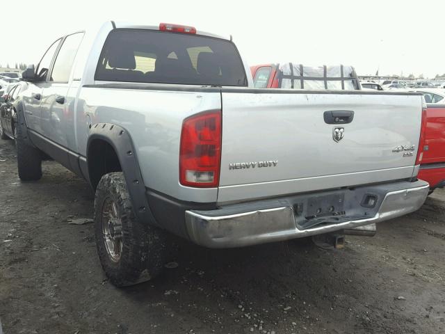 3D7LX39C46G242162 - 2006 DODGE RAM 3500 SILVER photo 3