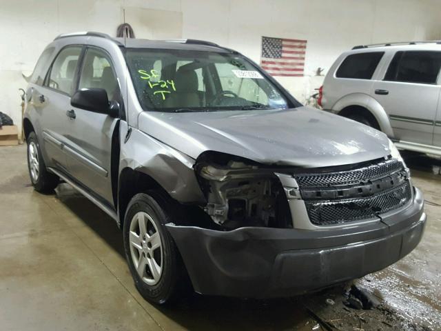 2CNDL13FX56205527 - 2005 CHEVROLET EQUINOX LS GRAY photo 1