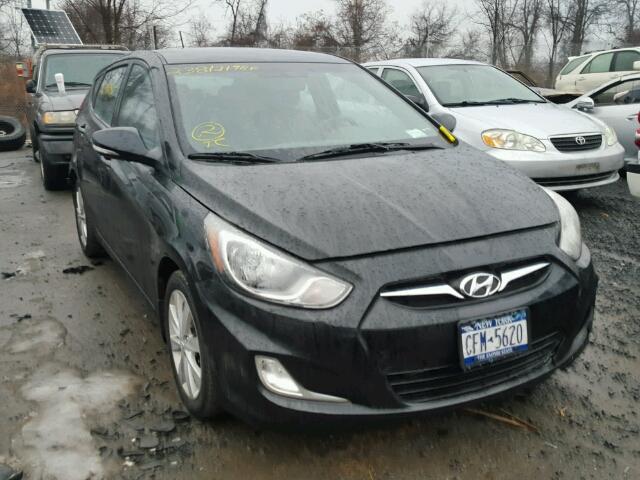 KMHCU5AE5DU117687 - 2013 HYUNDAI ACCENT GLS BLACK photo 1