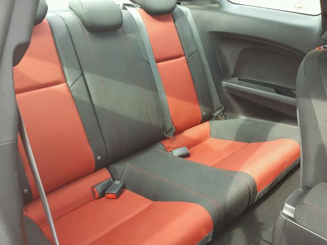 2HGFG4A50FH701165 - 2015 HONDA CIVIC SI ORANGE photo 6