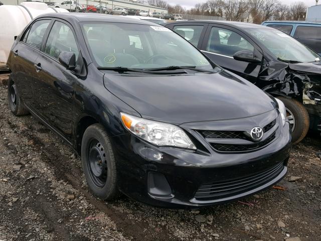 2T1BU4EE4BC711945 - 2011 TOYOTA COROLLA BA BLACK photo 1