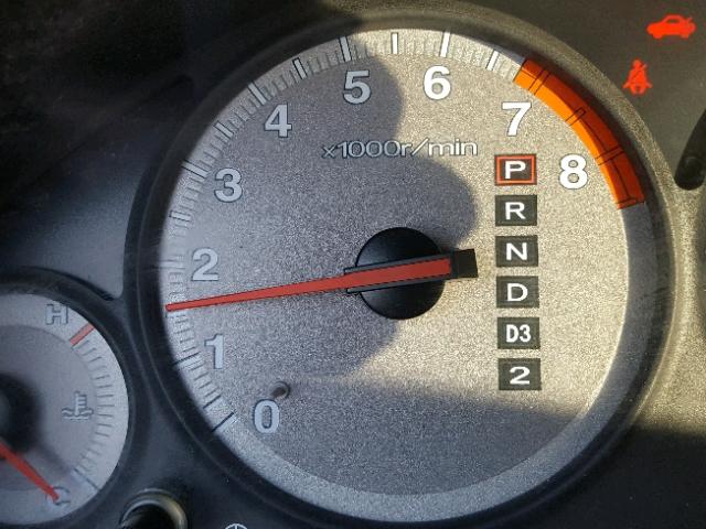 1HGEM22912L026689 - 2002 HONDA CIVIC EX შავი ფოტო 9