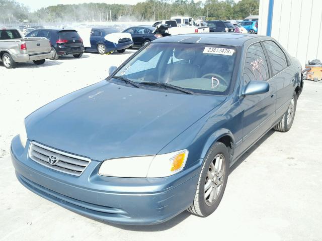 JT2BF28K5Y0249312 - 2000 TOYOTA CAMRY LE BLUE photo 2