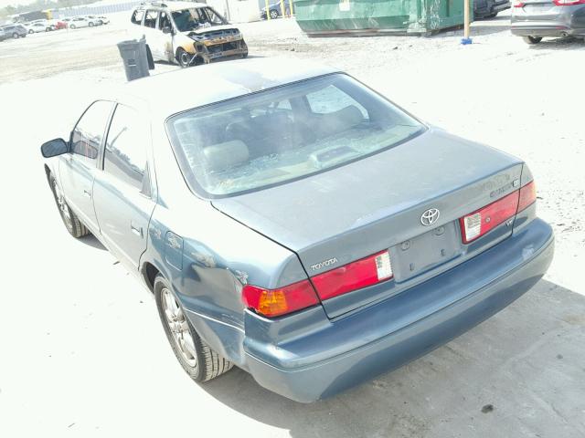 JT2BF28K5Y0249312 - 2000 TOYOTA CAMRY LE BLUE photo 3