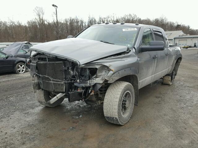 3D7KS29C27G742200 - 2007 DODGE RAM 2500 GRAY photo 2