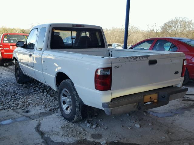 1FTYR14U01PA20446 - 2001 FORD RANGER SUP WHITE photo 3