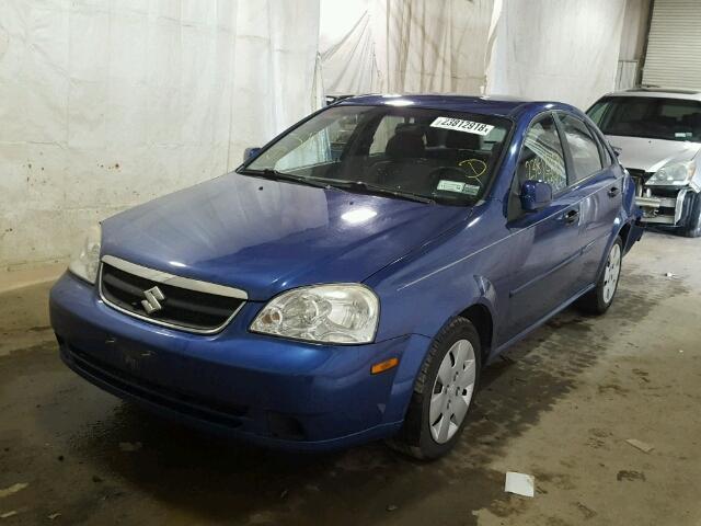 KL5JD56Z08K834724 - 2008 SUZUKI FORENZA BA BLUE photo 2