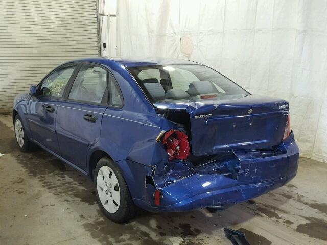 KL5JD56Z08K834724 - 2008 SUZUKI FORENZA BA BLUE photo 3