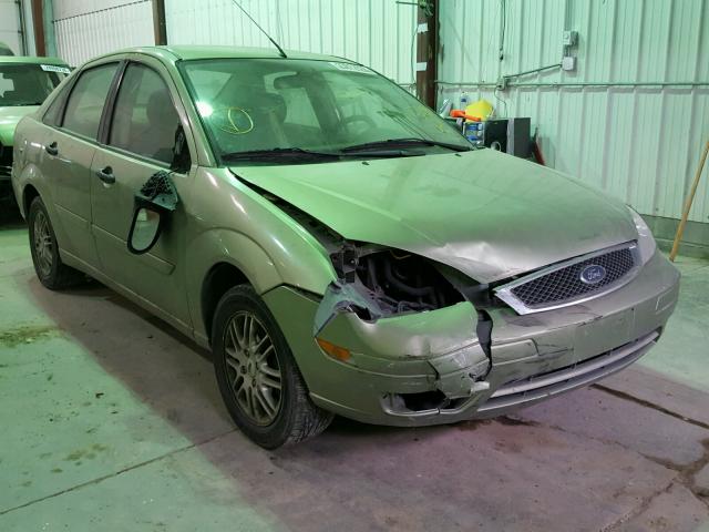 1FAFP34NX7W288748 - 2007 FORD FOCUS ZX4 GREEN photo 1